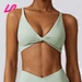 Cover up in style with our twist sports bra. Designed for comfort and support, it's a must-have for any workout wardrobe. Shop now and stay ahead of the trend.